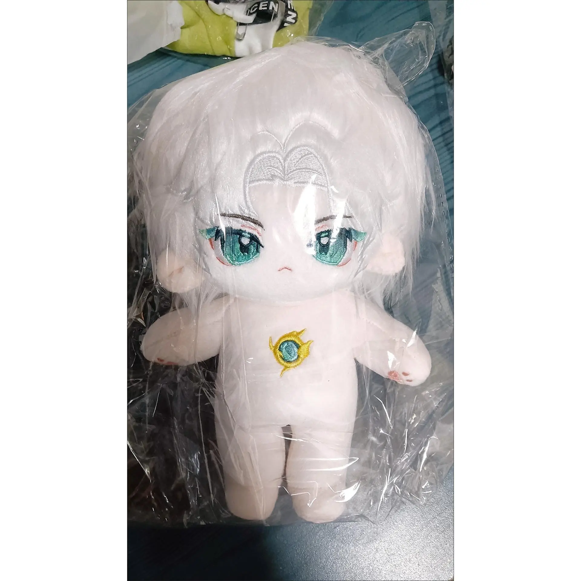Stuffed 20cm Game Paranormal Action Squad Xiaoyao Zero Cosplay Plush Doll Toys for Fan Collection or Kids Birthday Gift