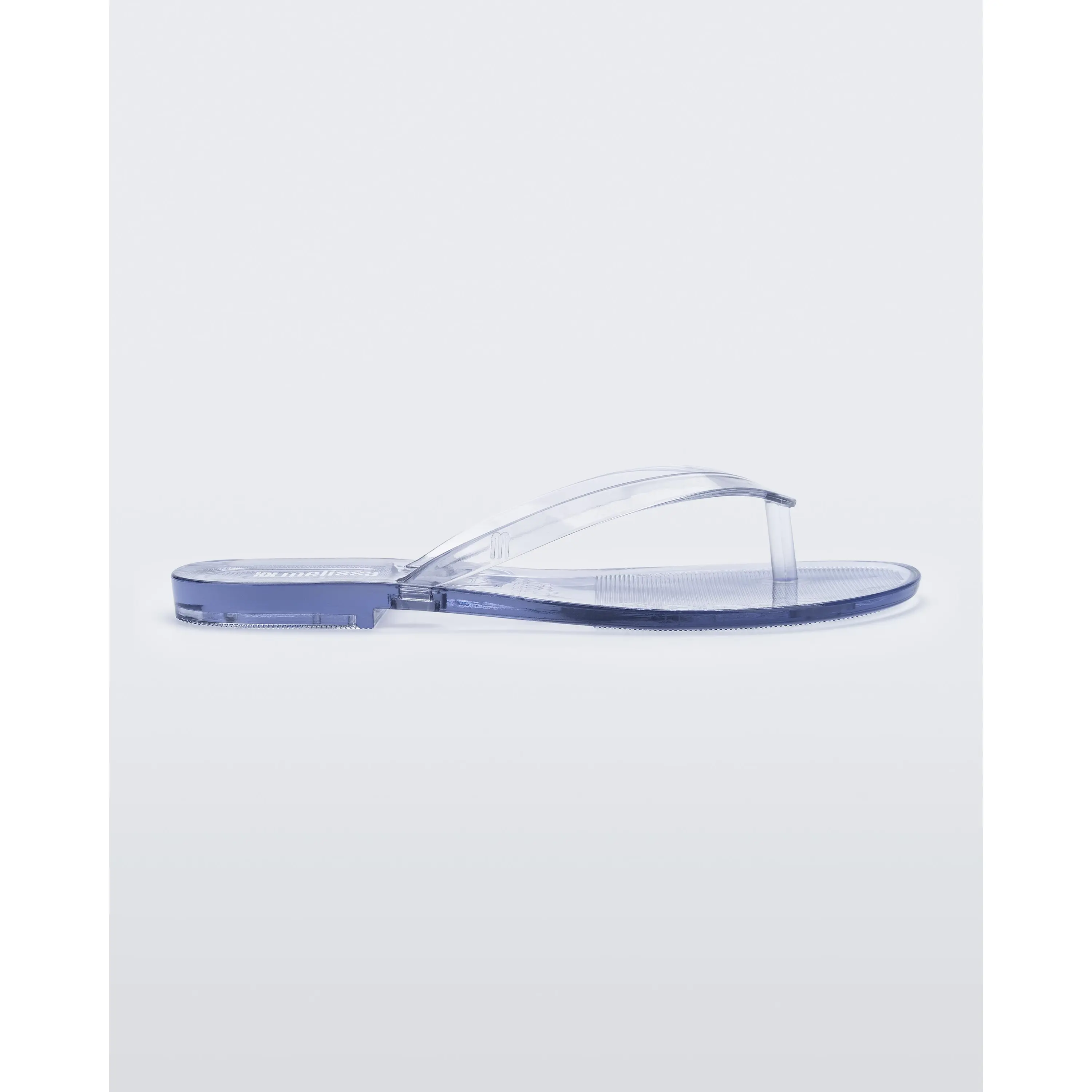 Melissa Women's Harmonic Jelly Flip Flops - Women's Slip-On Casual Sandals, Transparent Minimalist Synthetic Open-Toe Footwear with Iconic Modern Style