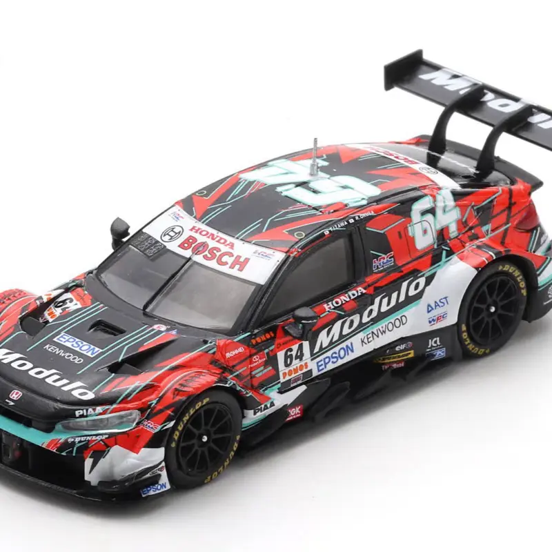 Spark Model Modulo Civic Type-R GT Modulo Nakajima Racing #64 GT500 Super GT 2025 1/64 Scale Model