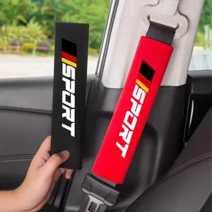 Car Seatbelt Shoulder Pads Set of 2, Soft Anti-Chafe Car Safety Belt Protectors, Automotive Interior Accessories