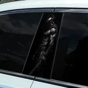 Diablo Spartan Themed Car Stickers 2-piece set: 2-piece, waterproof and scratch-resistant, suitable for car parts and holiday decorations of all models, as well as laptops and cars.