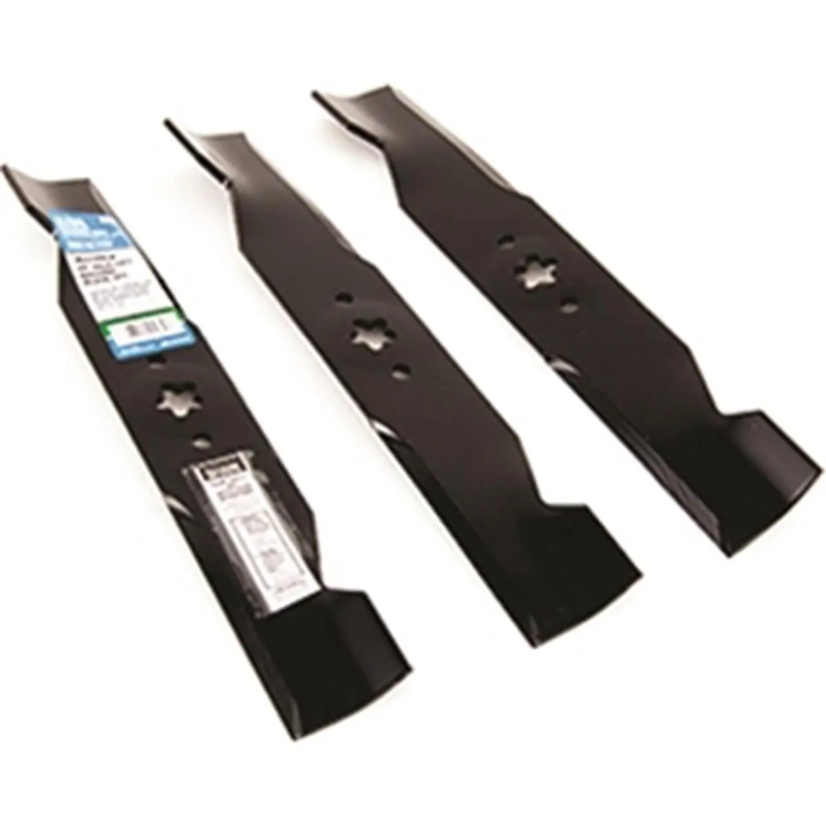 Arnold 490-110-0149 3-Piece 48 in. High Lift Blade Set, 5-Point Star Center Hole, Compatible with Electrolux & AYP Decks (Hop & Craftsman Design), 3-Piece Set