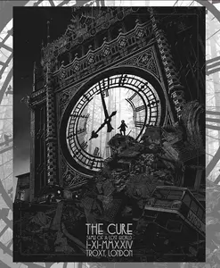The Cure Fans This Black & White Lost World Poster 2024 - Colorful Retro Hip-Hop Wall Art for Fans & Decor - Biggie Smalls Legend
