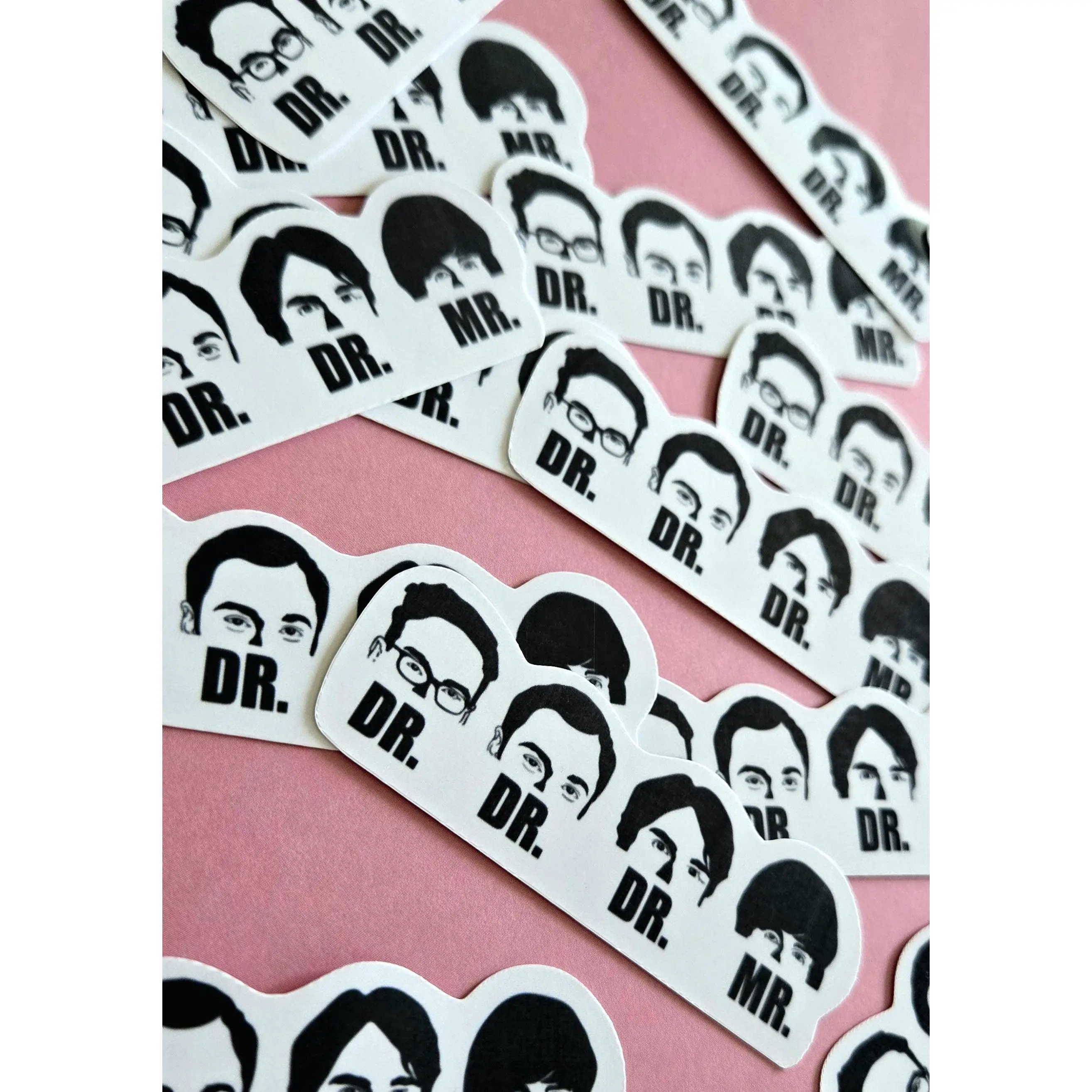 Big Bang Theory Nerdy Stickers! Durable Big Bang Theory Nerdy Stickers! Durable