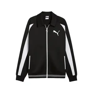 PUMA Mens T7 Relaxed Cat  Athletic Outerwear Casual - Black