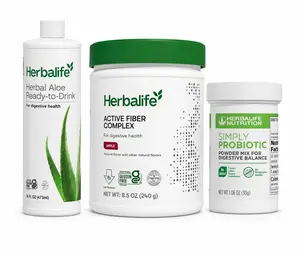 Herbalife Digestive Wellness Health Dietary Supplement Combo – Fiber, Probiotic, Aloe (New Fiber Look)