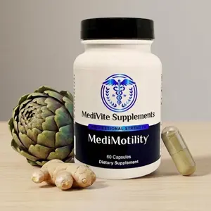 MediMotility 60ct – Physician-Approved Supplement for Bloating & Digestive Support with Ginger Root & Artichoke Extract for Men & Women