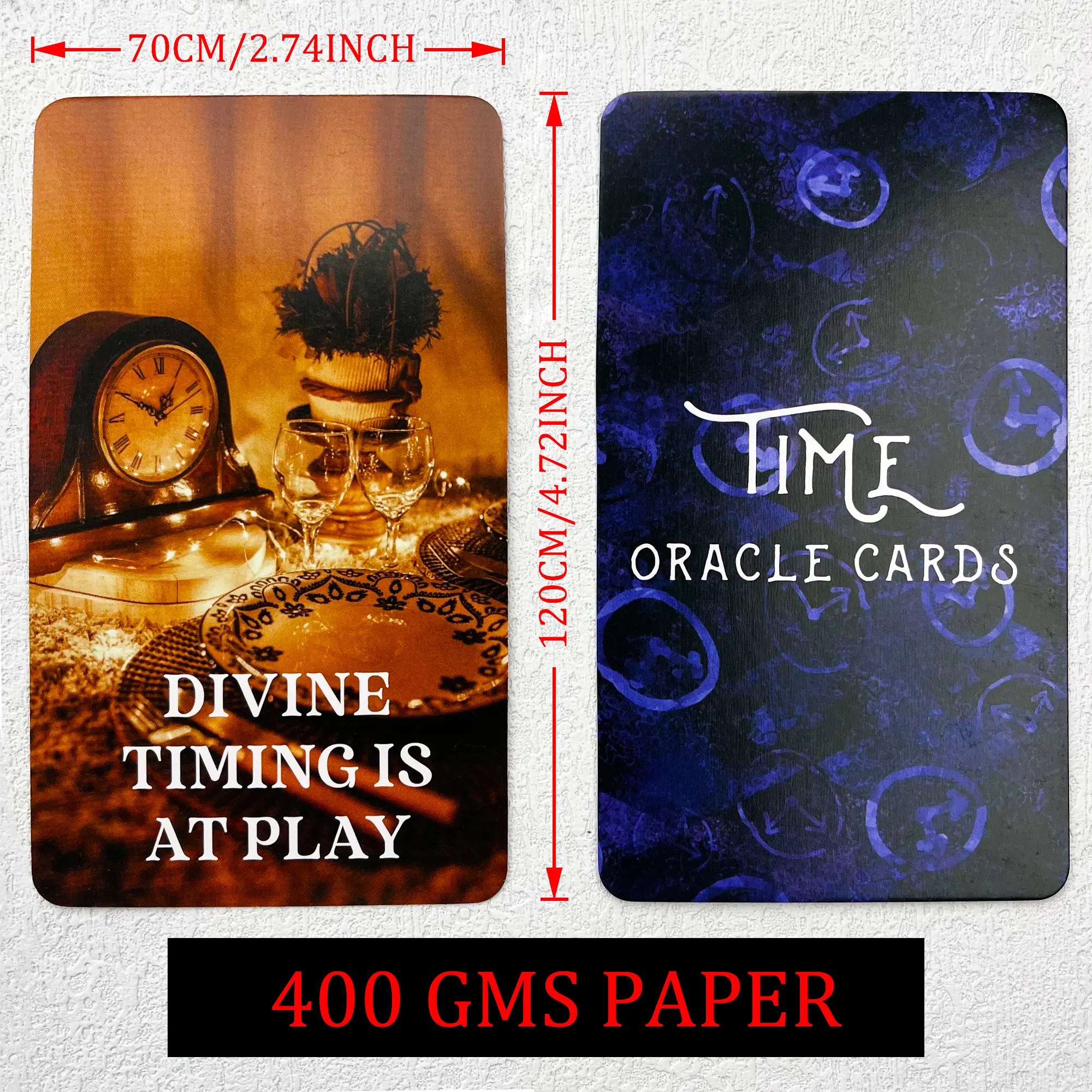 Time Oracle Cards Deck, Divine Timing Oracle Cards, Oracle Cards for ...