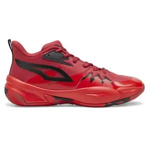 PUMA Mens Genetics Basketball Sneakers Shoes - Red