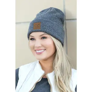 Aili's Corner CC  Heathered Boyfriend Beanie