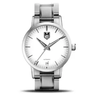 MLUX ML-300-SW 35mm Automatic Luxury Watch in Stainless Steel