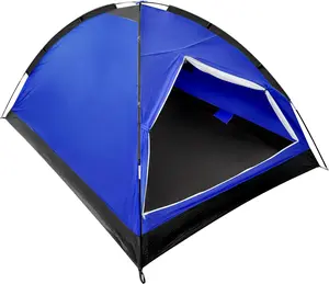【Mothe's Day Gifts] AYA StarX 2-Person Camping Tent, Easy Setup Lightweight Waterproof Windproof Portable Backpacking Tent with Carry Bag for Outdoor Hiking - Blue, Easy Setup Tent, Lightweight Portable Tent