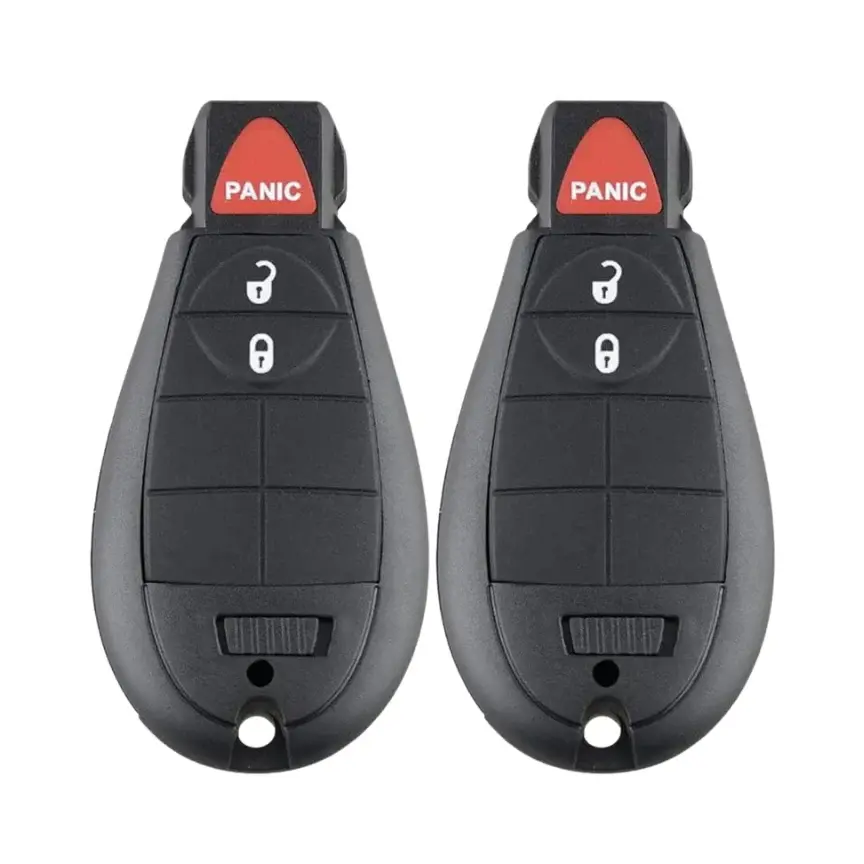 2 X Replacement For 2013-2024 Dodge RAM 3B Fobik Key GQ4-53T