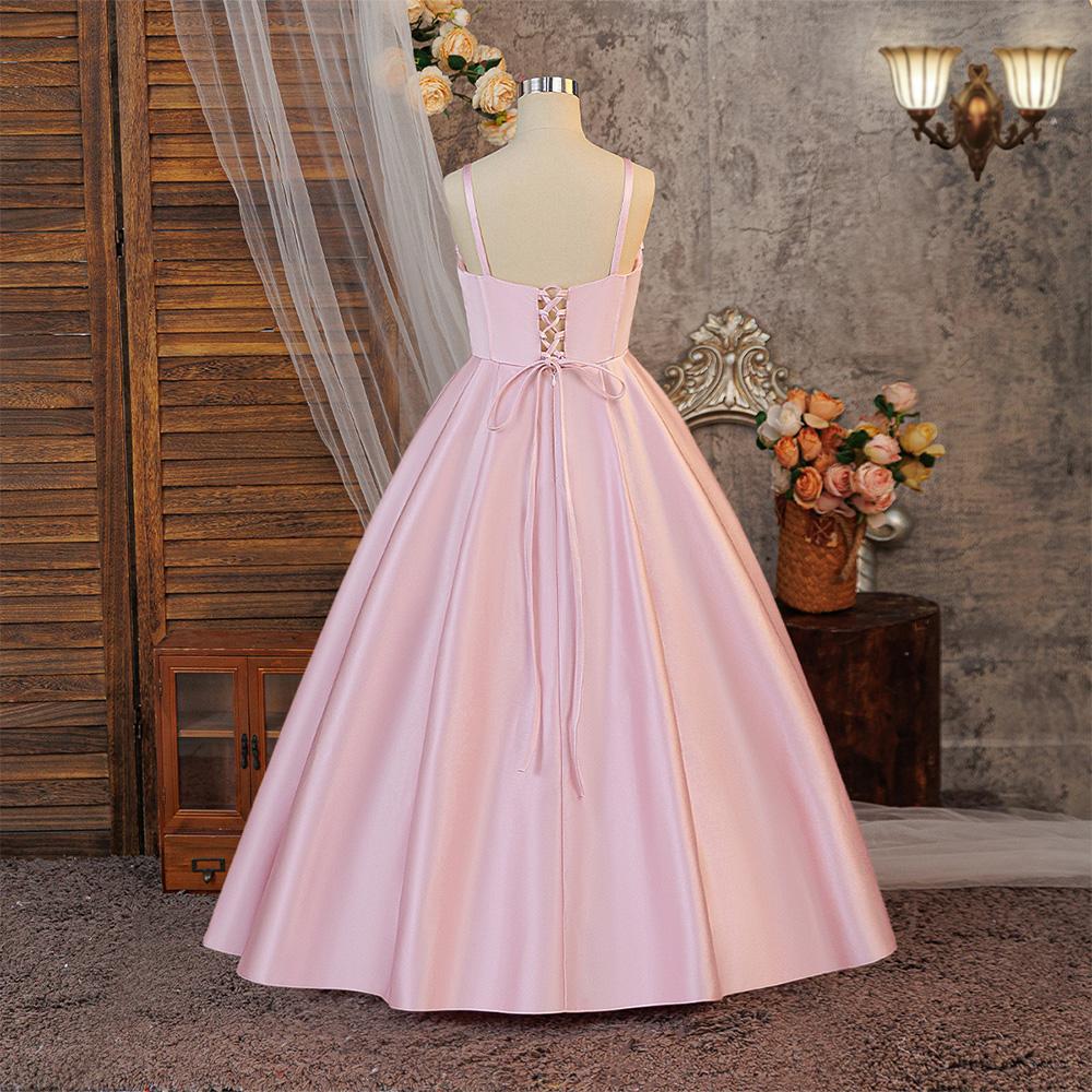 7-12Y White Split Spaghetti Strap Dress Backless 669 Pink Kids Clothes Flower Girls Princess Long Ball Gown Frock Children Formal Evening Party Banquet Pageant Prom Host Cocktail Dresses - TikTok Shop 7-12Y White Split Spaghetti Strap Dress Backless 669 Pink Kids Clothes Flower Girls Princess Long Ball Gown Frock Children Formal Evening Party Banquet Pageant Prom Host Cocktail Dresses - TikTok Shop