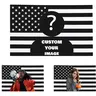 Custom America Flag 40x60 inch Personalized Flags Design Your Image Funny Tapestry Poster For Decorate Clubs Concerts Bars University Dormitories Living Rooms Bedrooms Decoration Print