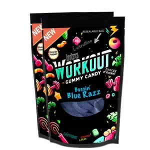 Dual Pack Bussin' Blue Raspberry Sour Intra-Workout Candy