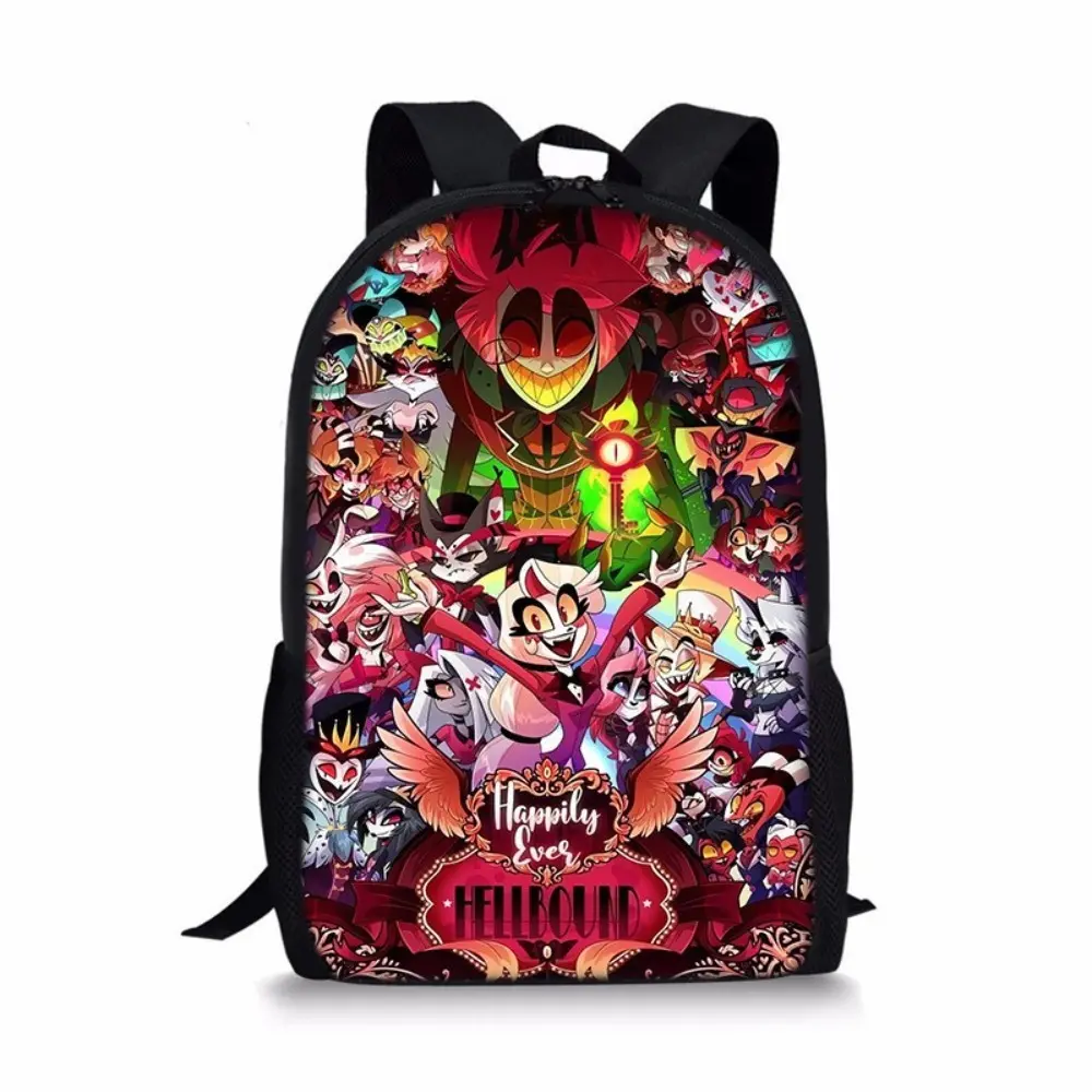 Hazbin Hotel Backpack - Lightweight Travel Laptop Backpack with Compartment, Back Pack for Camping