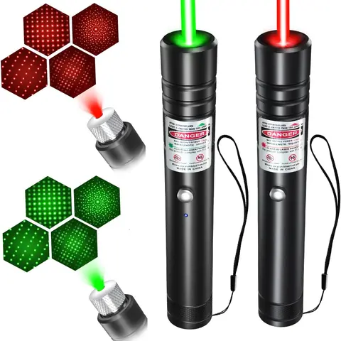 [10K Favorites] Rechargeable Aluminum Handheld Laser Pen - Interactive Light & Laser Cat Toy, Portable Pointing Tool, Long-Distance Flashlight for Presentation, Office Use, Interactive Light & Laser Toys