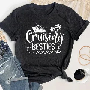 Besties Cruising Shirt, Cruise Shirts, Besties Gone Cruising Matching Girls Trip Shirts, Cruising Together Tshirt, Cruise Vacation Tee