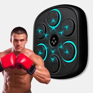Music Boxing Machine, Smart Bluetooth Boxing Machine Wall Mounted, Boxing Training Punching Equipment, Home Workout Boxing Target Machine
