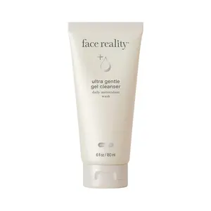Face Reality Ultra Gentle Cleanser - Sulfate-Free Antioxidant Gel for Sensitive Skin, Daily Facial Wash, Soothing & Nourishing, Anti-Blemish, Anti-Blackhead, Anti-Pimple, 6 fl oz - Cleansing