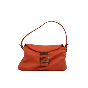Pre-owned FENDI canvas Shoulder Bags Nylon Mamma Baguette Shoulder Bag (4900000195958)