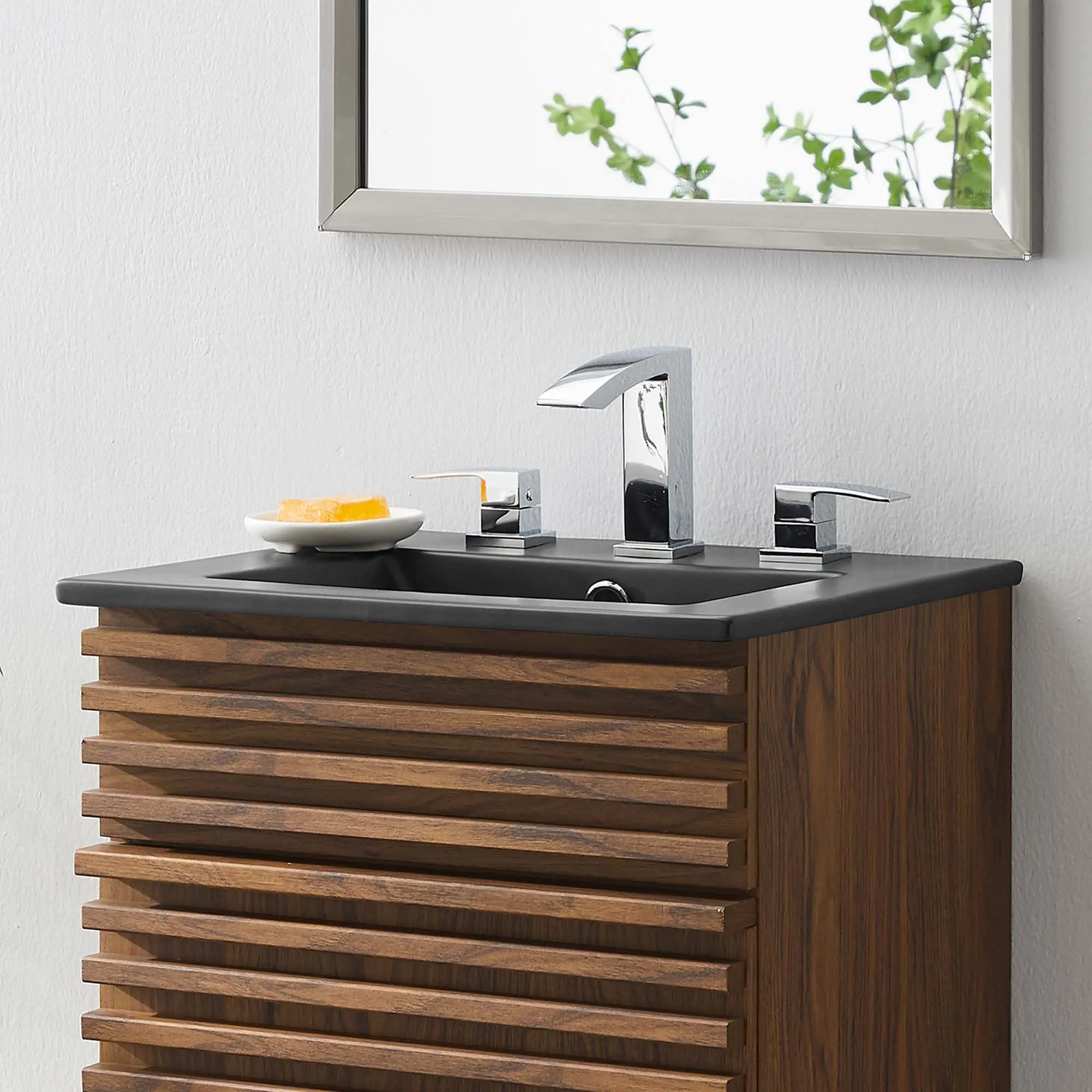 Cayman 18" Bathroom Sink in Black Cayman 18" Bathroom Sink in Black