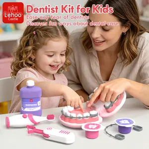 Lehoo Castle Dentist Play Set, Pretend Play Set, Doctor Kit For Kids, Education Toy for Kids, Dental Accessory, Birthday Gift for Girls, Fun Toys, cute girly gifts, TikTokShop, Christmas gifts
