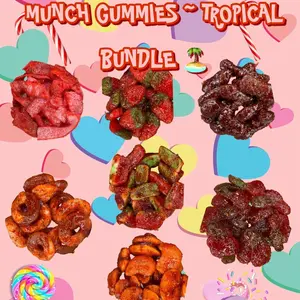 MUNCH GUMMIES ~ Tropical bundle MUNCH GUMMIES ~ Tropical bundle