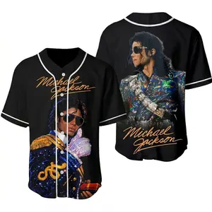 King of Pop Baseball Jersey – Michael Jackson Music Legend Shirt Baseball Jersey Shirts