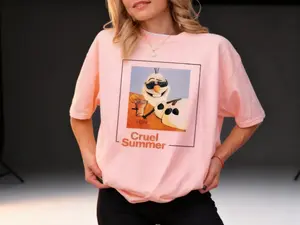 Magical Frozen Snowman I Cruel Summer Shirt _ Unique Magical Vacation Shirt _ Movie Park Shirt