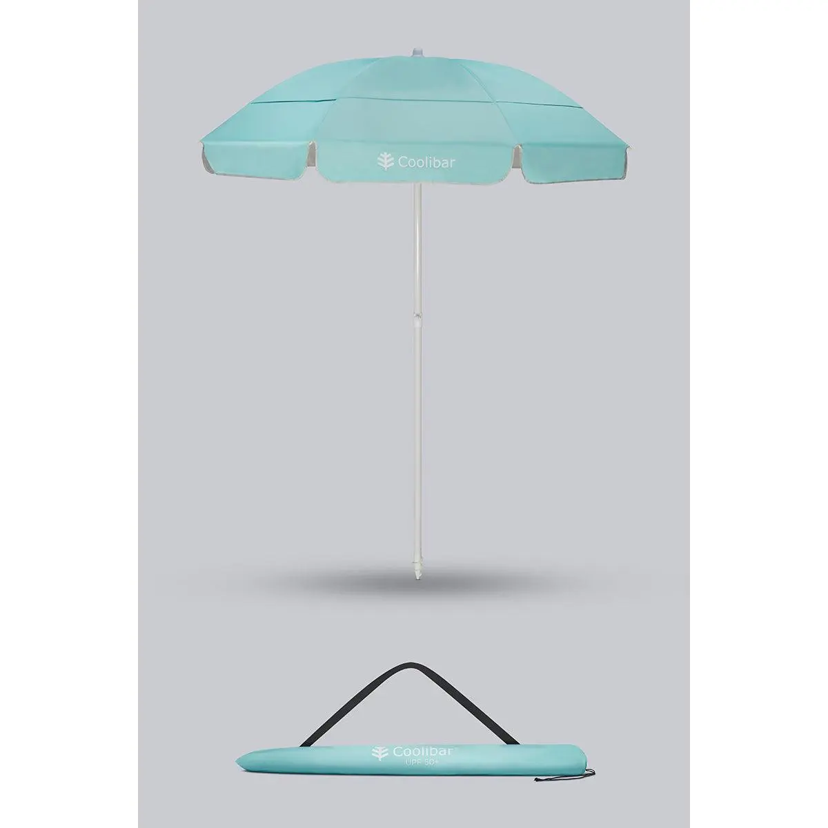Intego | 6 Foot Beach Umbrella | Coolibar Blue