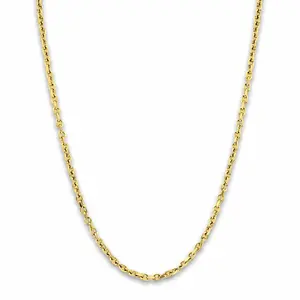 Sammie 3mm Square Link Chain Necklace