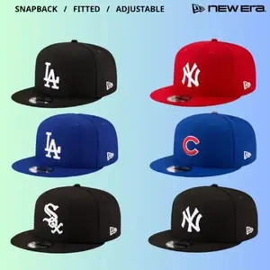 New Era MLB Fitted Hats Collection – Authentic Baseball Caps for LA Dodgers, New York Yankees & Chicago White Sox Fans, Featuring Premium Embroidery, Structured Crown, Flat Brim Silhouette, and Iconic Streetwear-Inspired Design for Everyday Wear
