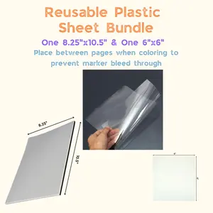 Reusable Plastic Sheets Bundle Reusable Plastic Sheets Bundle