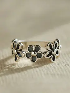 1 PC Elegant Flower Ring Fashion Engagement Rings For Women For Engagement Party Jewelry Valentine's Day Gift