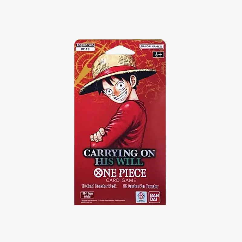 Op13 carrying on his will sleeved booster pack