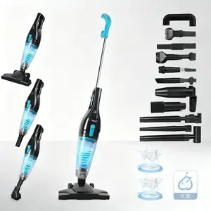 Corded Stick Vacuum Cleaner - 400W Motor with 15KPa Powerful Suction, 12-in-1 Lightweight Bagless Vacuum, Convertible Handheld Vac, Ultra Quiet for Hardwood Floors, Carpet, Car and Pet Hair