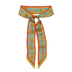 Snail Trail Skinny Scarf