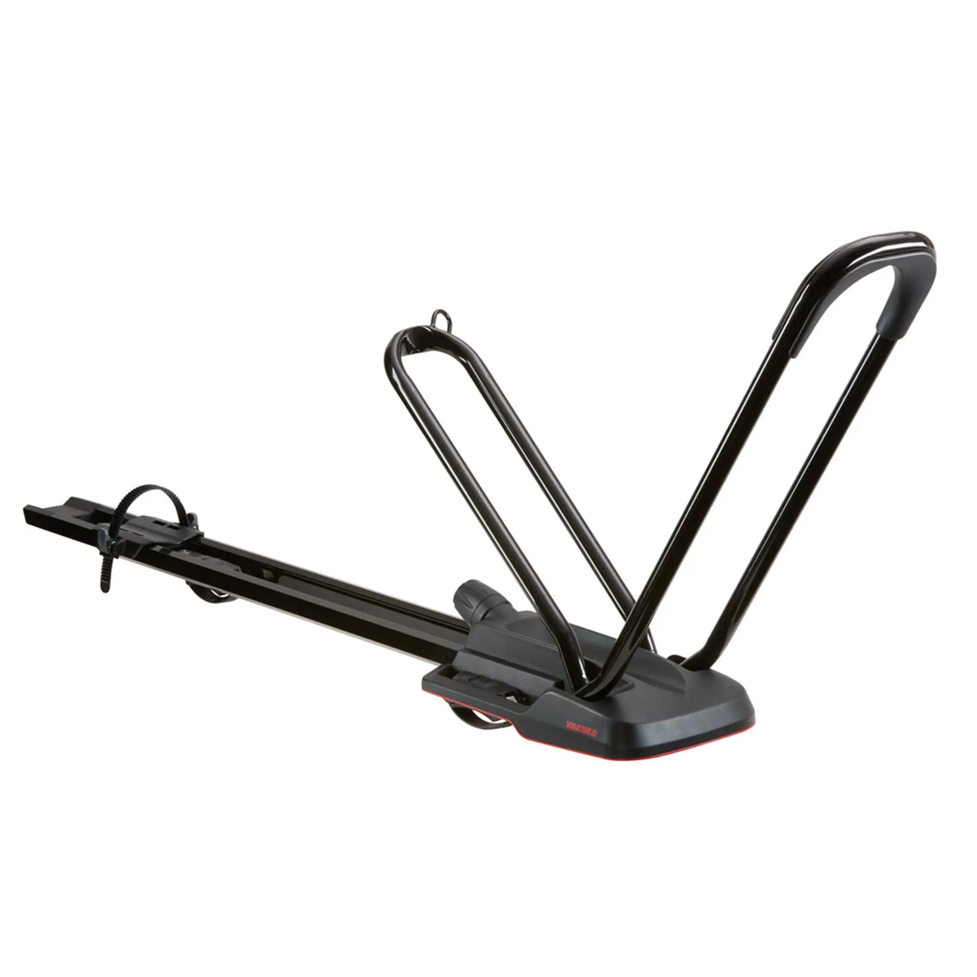 Yakima HighRoad Rooftop Upright Bike Mount with TorqueRight Knob and Tray, Black