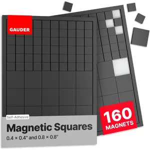 Magnetic Squares Self Adhesive | Flexible Sticky Magnets | Magnetic Stickers