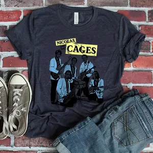Nicolas And The Cages (Nic Cage Band Shirt)  T-Shirt