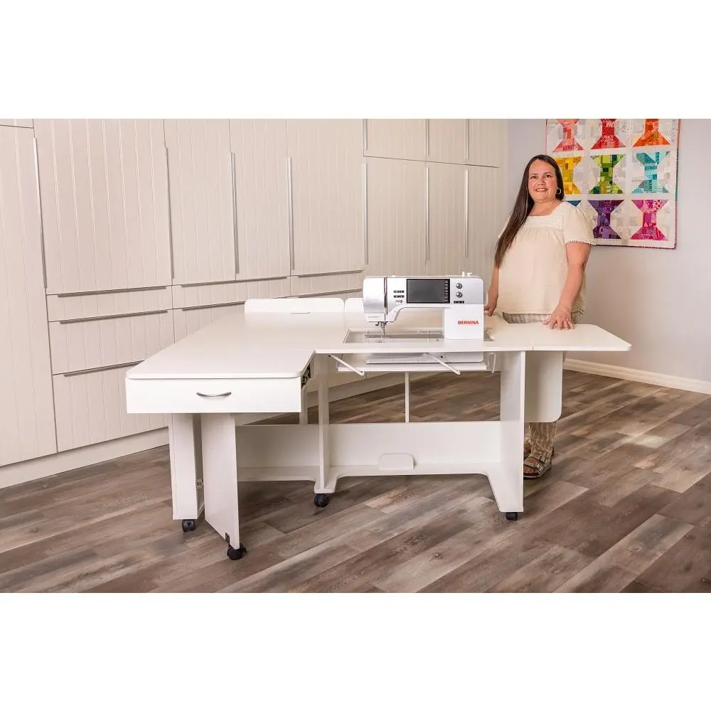 Big Sewing Table - Christa Sewing Cabinet - Quilting Big Quilts!