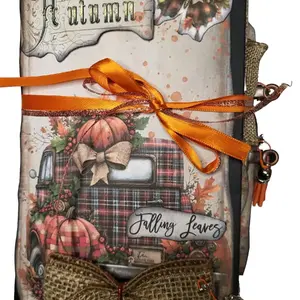 Homemade fall Journals for Personalized Writing and Note-Taking