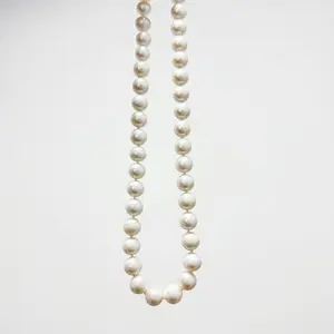 PEARLISM Timeless Edison Pearl Necklace | 9-11mm 45cm Dainty Everyday Gift for Her-PSAFEN008(N3LAN)