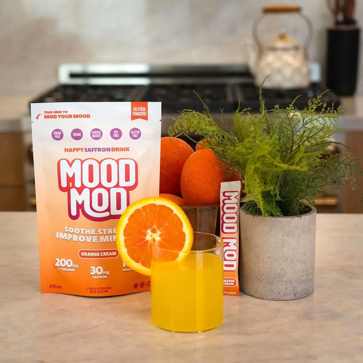 Mood Mod HappyDaily Saffron Drink Powder