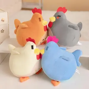 20cm Stardew Valley Chicken Pillow Plush Soft Stuffed Animal Toys Cartoon Stardew Valley Children Birthday Gift Room Decoration