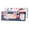 Redragon K686 PRO SE 98-Key Tri-Mode Wireless Gasket Gaming Keyboard - Bluetooth, Flexible Custom Keyboard Setup, RGB Lighting, Hot-Swap Socket, Dedicated Knob, Sound-Absorbing Pads, Custom Hi-Fi Linear Switch, USB-C Wired, Elastic Typing Feedback