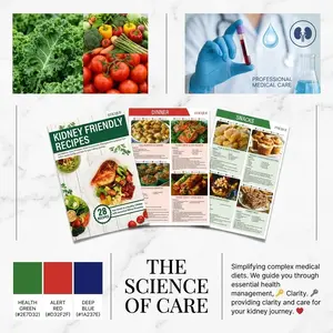 Kidney Friendly Meal Plan Renal Diet Reference Charts Low Potassium Food List for Kidney Disease with Easy Meal Planning Support Practical Guidance for Home Kitchens Caregivers Structured Renal Diet Support