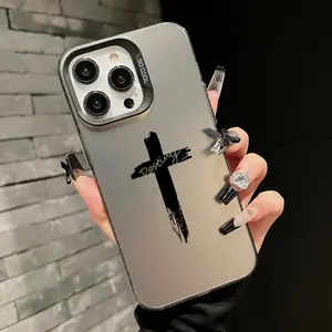 1pc Fate Cross UV Print Protective Phone Case, Soft Tpu Protection for iPhone 17 16 15 14 13 12 11 X Pro Max, Trendy Gift for All Occasions